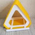 Mô hình máng ăn cho chim (Bird Feeder) thiết kế A-Frame - Thumbnail 4