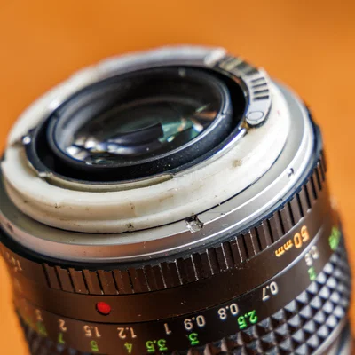 Vòng chuyển ống kính Minolta cũ sang ngàm Canon EF
