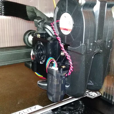 TOR - Ống Dẫn Gió cho Creality Sprite Extruder, Dual 5015 Fans, Ender 3 S1 Pro