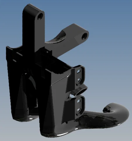 TOR - Ống Dẫn Gió cho Creality Sprite Extruder, Dual 5015 Fans, Ender 3 S1 Pro - Image 2