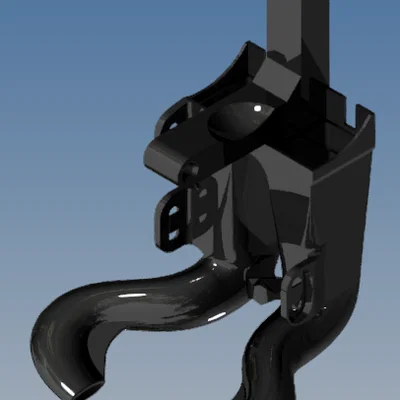 TOR - Ống Dẫn Gió cho Creality Sprite Extruder, Dual 5015 Fans, Ender 3 S1 Pro