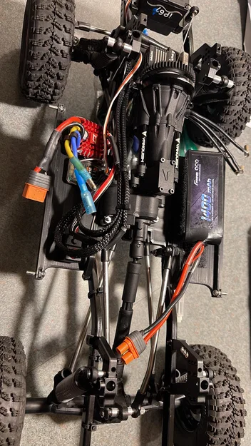 Flat Skid SCX10.2 cho Vanquish VFD (original) Transmission - Image 1