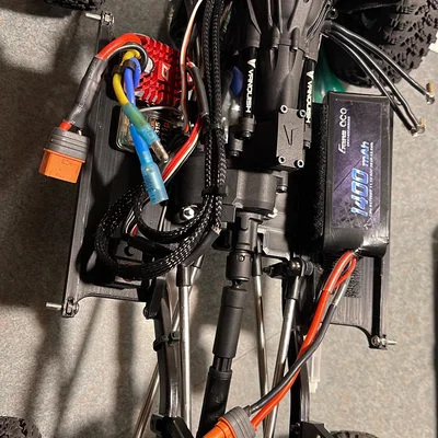 Flat Skid SCX10.2 cho Vanquish VFD (original) Transmission