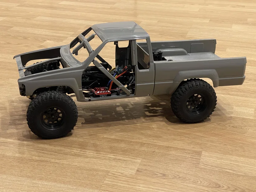 Flat Skid SCX10.2 cho Vanquish VFD (original) Transmission - Image 2