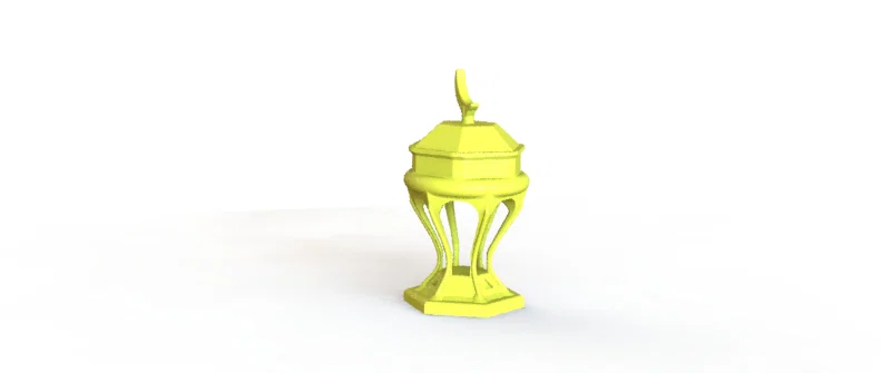 Mô hình đèn lồng Ramadan trang trí in 3D đẹp mắt - Image 1
