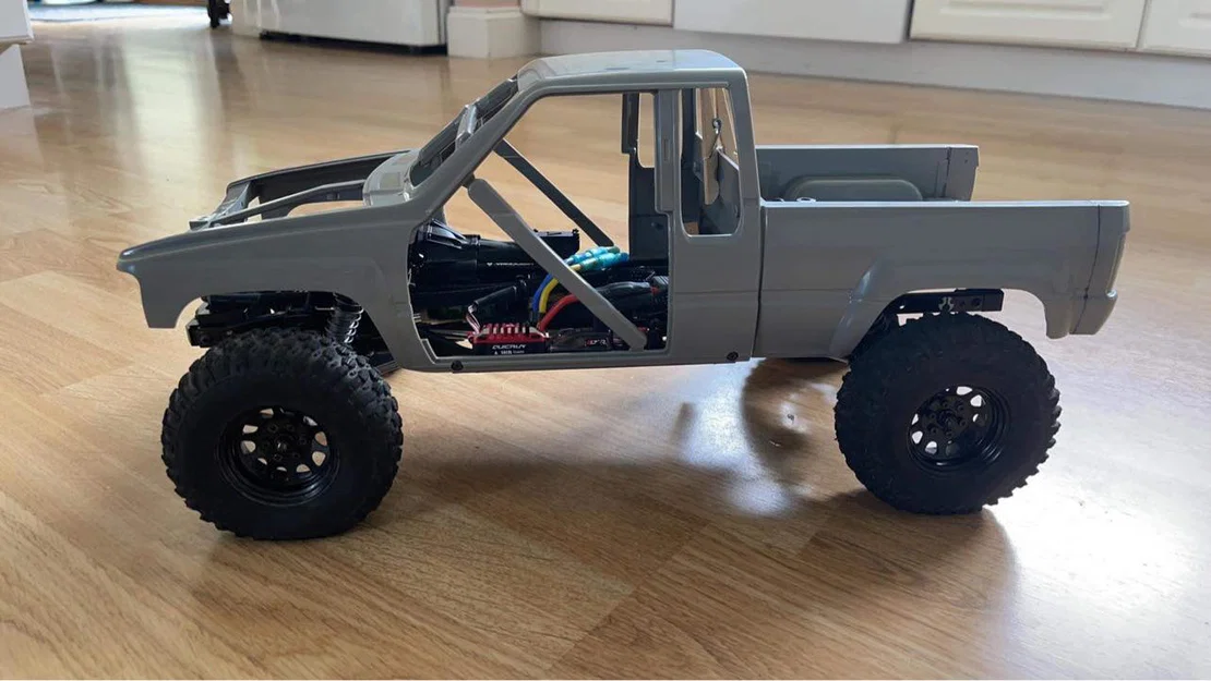 Bát/khay gắn body RC4WD Xtra Cab cho Axial SCX10.2 - Image 5