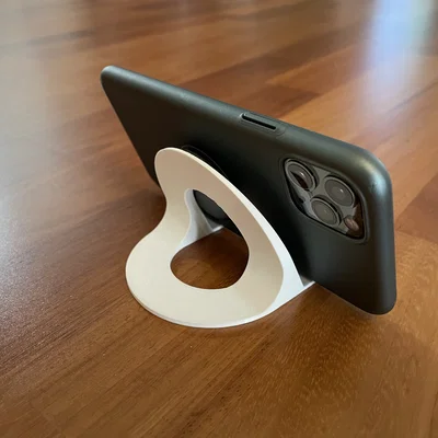 Giá đỡ điện thoại 3D thiết kế cong hiện đại