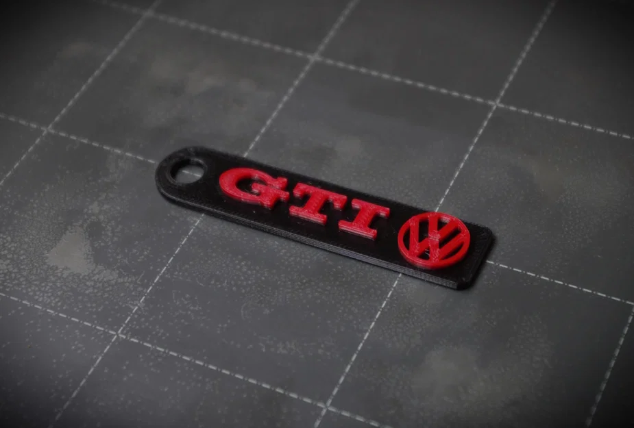 Móc khóa Volkswagen Golf GTI 3D cá tính - Phụ kiện dành cho tín đồ xe hơi - Image 1