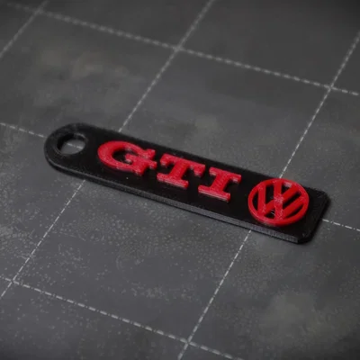 Móc khóa Volkswagen Golf GTI 3D cá tính - Phụ kiện dành cho tín đồ xe hơi