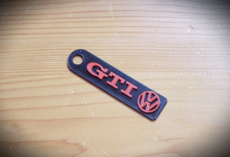 Móc khóa Volkswagen Golf GTI 3D cá tính - Phụ kiện dành cho tín đồ xe hơi - Image 2