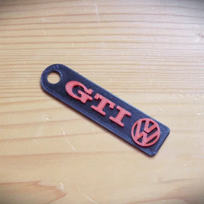 Móc khóa Volkswagen Golf GTI 3D cá tính - Phụ kiện dành cho tín đồ xe hơi