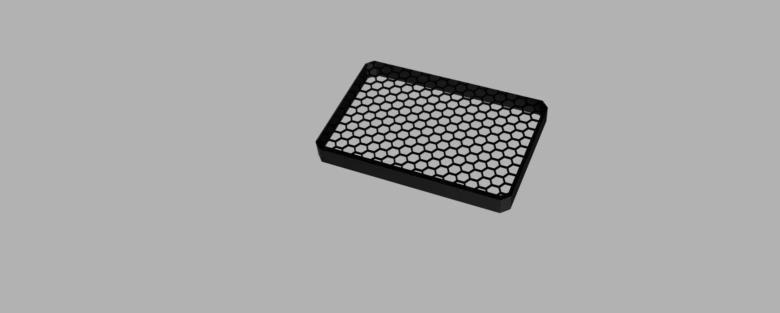 Khung bảo vệ màn hình tổ ong cho Anycubic Kobra (Anycubic Kobra Screen Cover) - Image 3