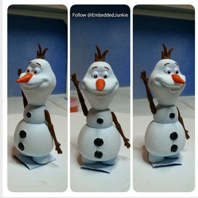 Olaf (Người Tuyết) trong Disney Frozen - Mô hình in 3D