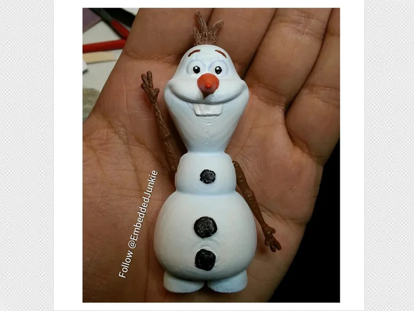 Olaf (Người Tuyết) trong Disney Frozen - Mô hình in 3D - Image 4