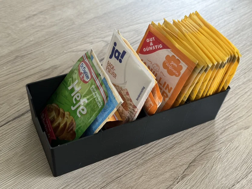 Hộp đựng bột nở, nguyên liệu làm bánh (Box for Baking Ingredients) - Image 1