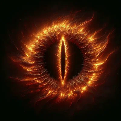 Mắt Sauron - đèn ngủ (night light) - Mörkrädd