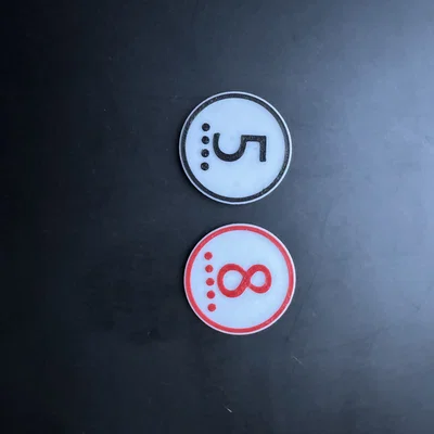 Token số Settlers of Catan (Number Tokens)