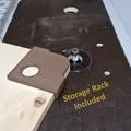 Bộ cữ bo góc gỗ Router Jig cho máy phay cầm tay kèm giá treo - Thumbnail 1
