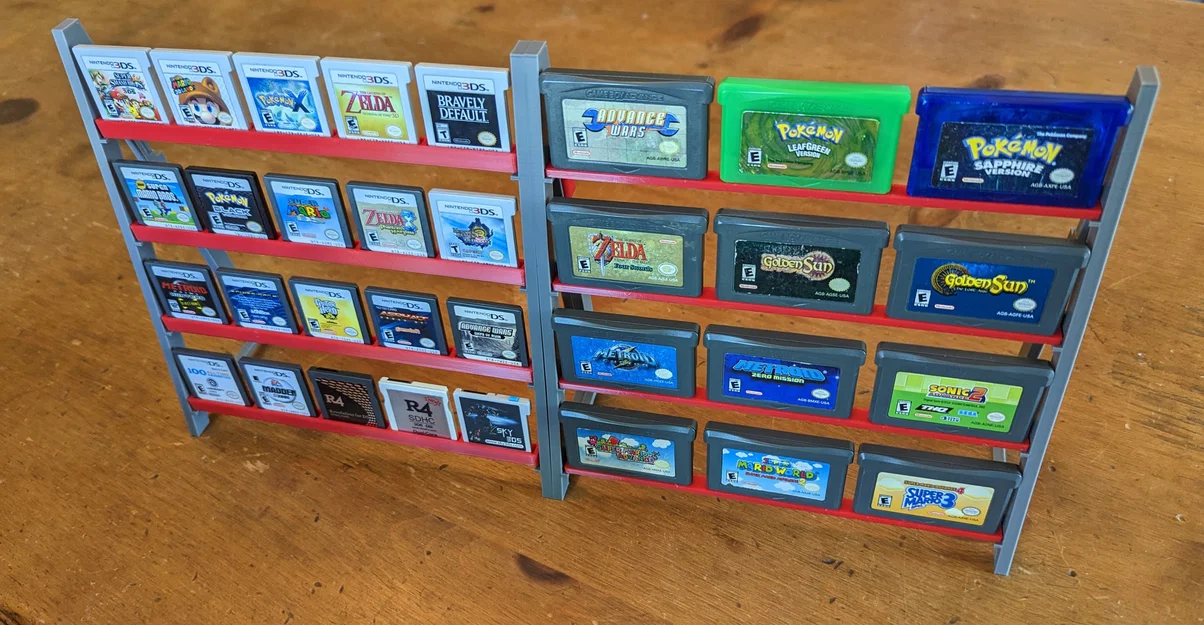 Kệ để cartridge GBA DS 3DS (Cartridge Shelf GBA DS 3DS) - Image 1