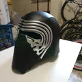 Mô hình mũ bảo hiểm Kylo Ren - Chia 8 phần cho máy in 3D cỡ nhỏ - Thumbnail 2