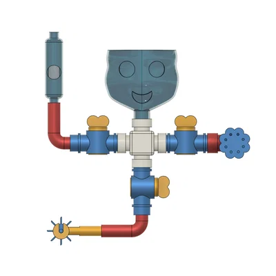 Đồ chơi ống dẫn nước khi tắm (Pipes Bath Toy with Interactive Features)