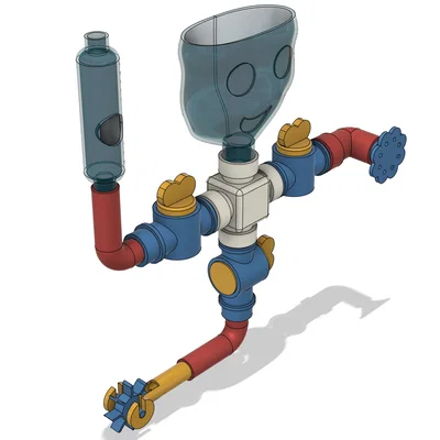 Đồ chơi ống dẫn nước khi tắm (Pipes Bath Toy with Interactive Features)