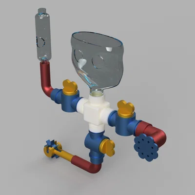 Đồ chơi ống dẫn nước khi tắm (Pipes Bath Toy with Interactive Features)
