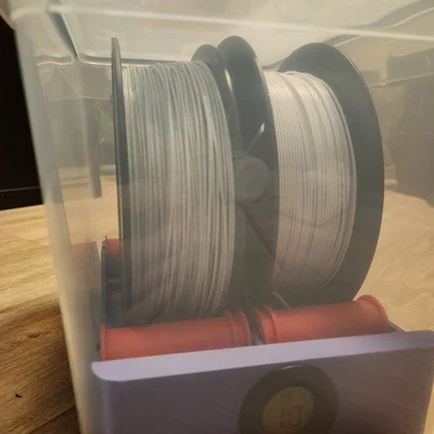 Hộp sấy filament IKEA 365+ (Dry Box) & giá đỡ cuộn (Spool Holder)