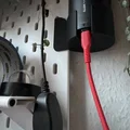 Giá treo máy hút bụi cầm tay Hoto cho bảng treo tường Skadis - Thumbnail 2