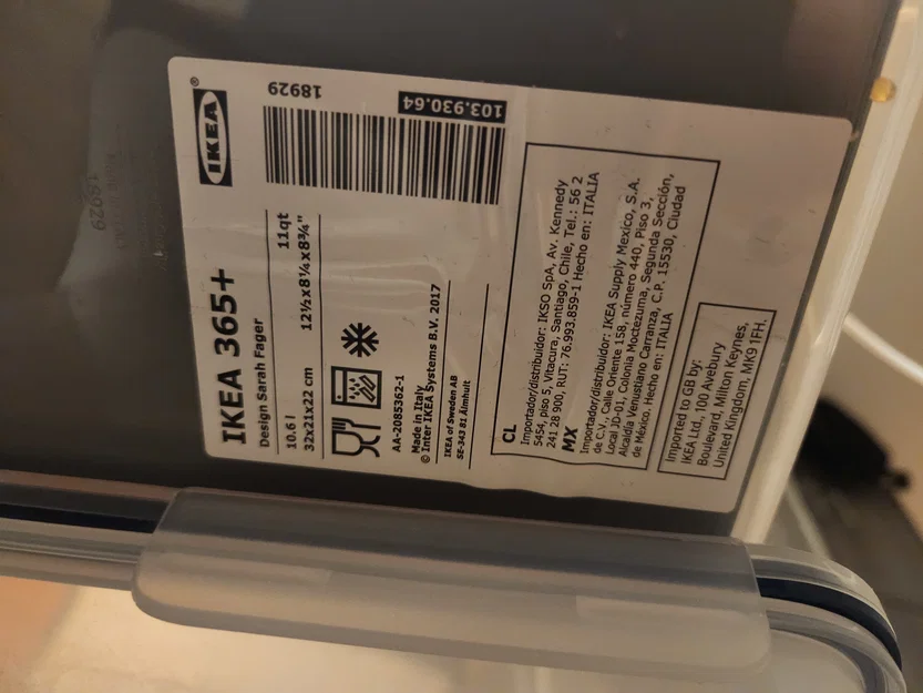 Hộp sấy filament IKEA 365+ (Dry Box) & giá đỡ cuộn (Spool Holder) - Image 12