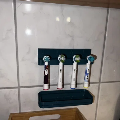 Giá treo bàn chải điện Oral-B thiết kế hiện đại, gọn gàng