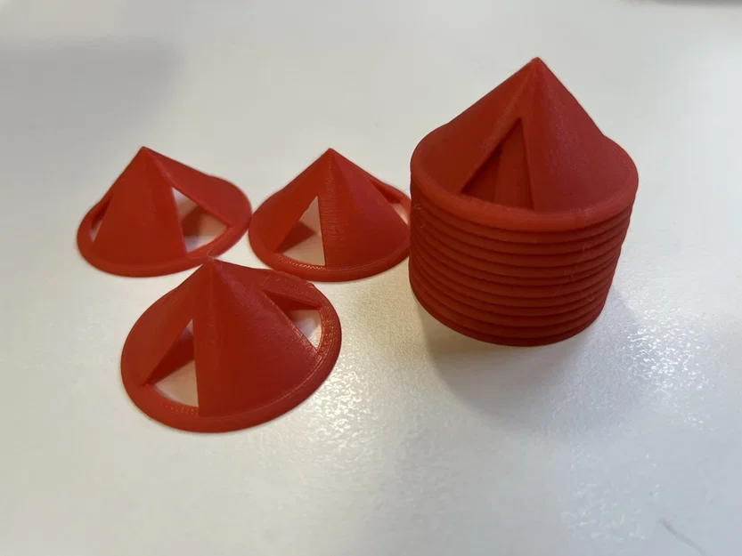 Nón kê đồ sơn Stackable Paint Cone 3D - Tiện lợi và tối ưu không gian - Image 1