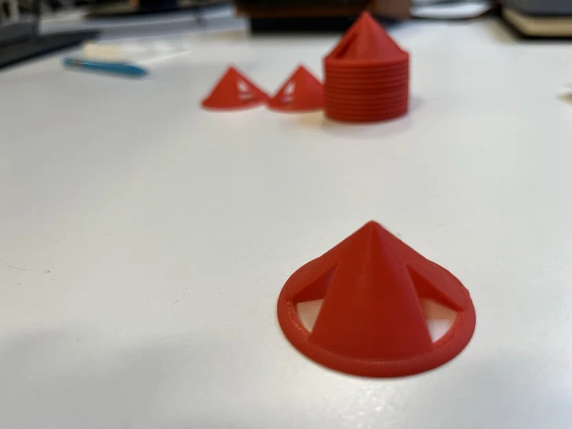 Nón kê đồ sơn Stackable Paint Cone 3D - Tiện lợi và tối ưu không gian - Image 2