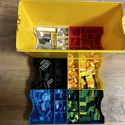 Hộp Khay In 3D Thông Minh Chia Ngăn Phân Loại LEGO Cực Gọn Gàng