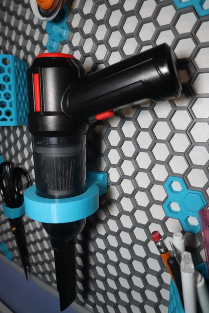 Giá treo máy hút bụi cầm tay cho bảng Honeycomb Storage Wall - Image 1