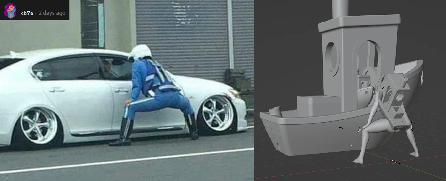Twerking Benchy - Truly Cursed (Benchy Twerk Cực “Ám”) - Image 2