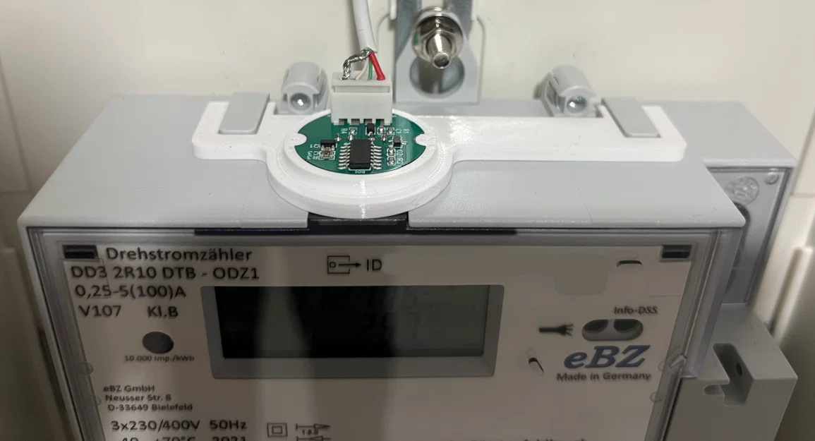 Giá đỡ cảm biến hồng ngoại IR cho đồng hồ điện eBZ DD3 - Image 1