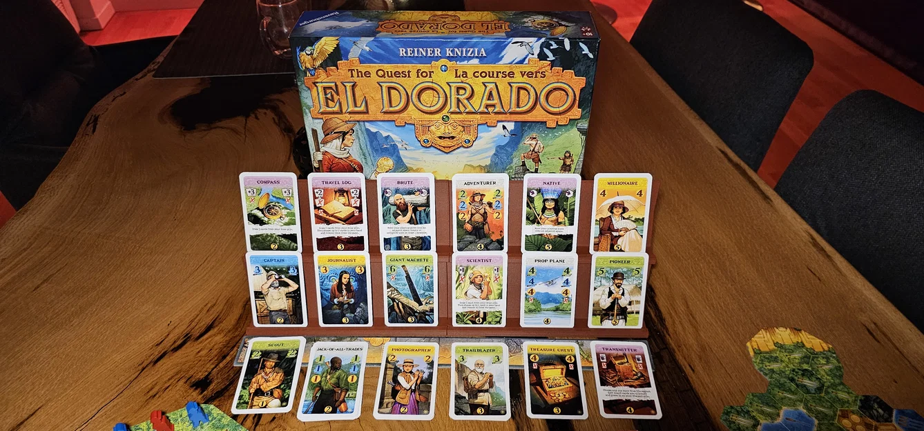 Quest for El Dorado - Market Place Stand + Box Insert - Image 1