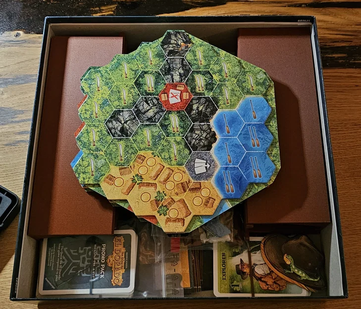 Quest for El Dorado - Market Place Stand + Box Insert - Image 3