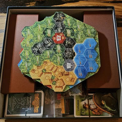 Quest for El Dorado - Market Place Stand + Box Insert
