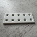 Tấm nối phẳng Lochverbinder 10cm, lỗ 6mm (Flat Connector) - Thumbnail 3