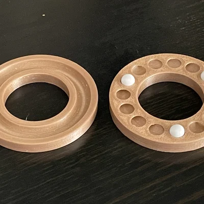 Vòng bi chặn (thrust) dạng bi cơ bản