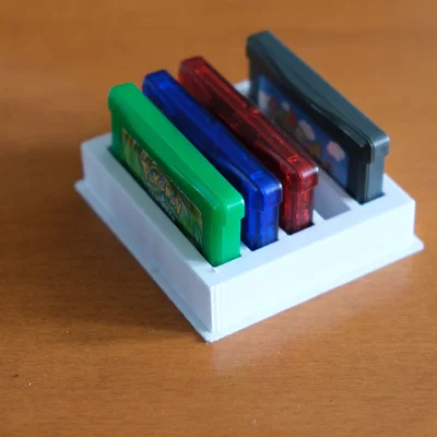 Hộp/khay giữ băng game - GameBoy Advance (chứa 5 băng)