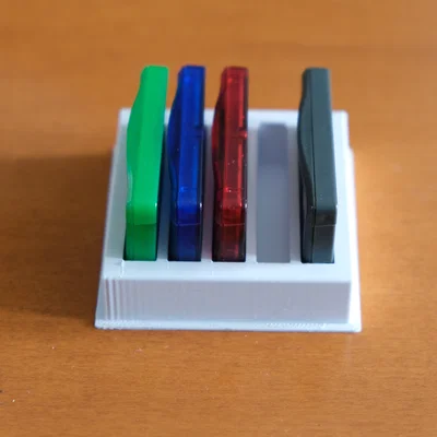 Hộp/khay giữ băng game - GameBoy Advance (chứa 5 băng)