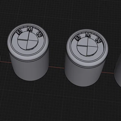 Nắp chụp chân van BMW - Thiết kế in 3D thay thế cực chất