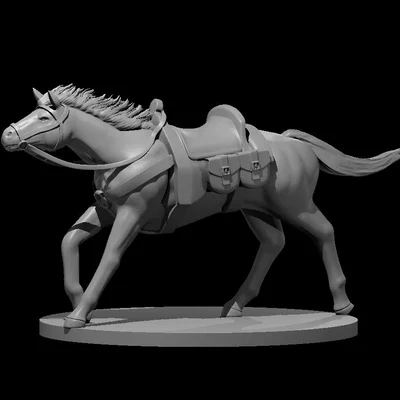 Ngựa chiến (Warhorse Mount) có/không có khe gắn mini