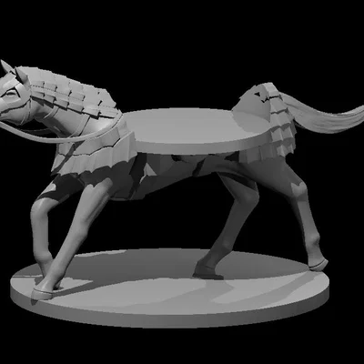 Ngựa chiến (Warhorse Mount) có/không có khe gắn mini