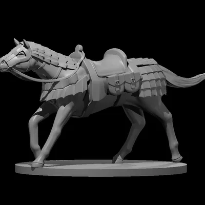 Ngựa chiến (Warhorse Mount) có/không có khe gắn mini