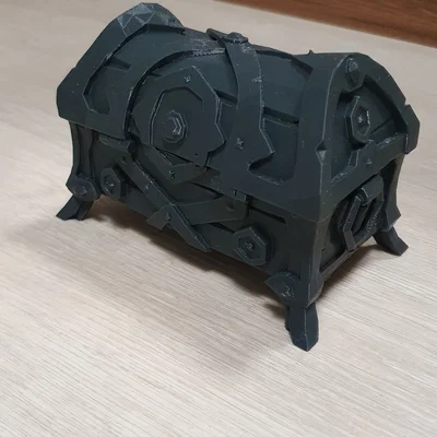 Mô hình Chest of Legends trong Sea of Thieves - In 3D cực chất