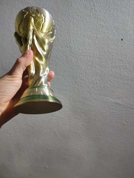 Mô hình cúp bóng đá World Cup FIFA trang trí 3D ấn tượng - Image 5